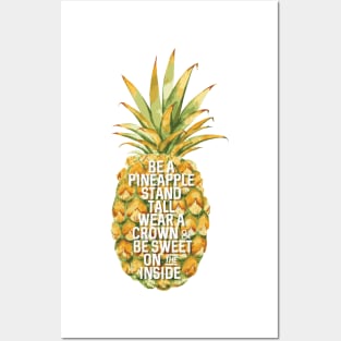 Pineapple Posters and Art